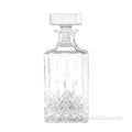 Mini garrafa de vidro de vidro de uísque de uísque garrafa de vidro